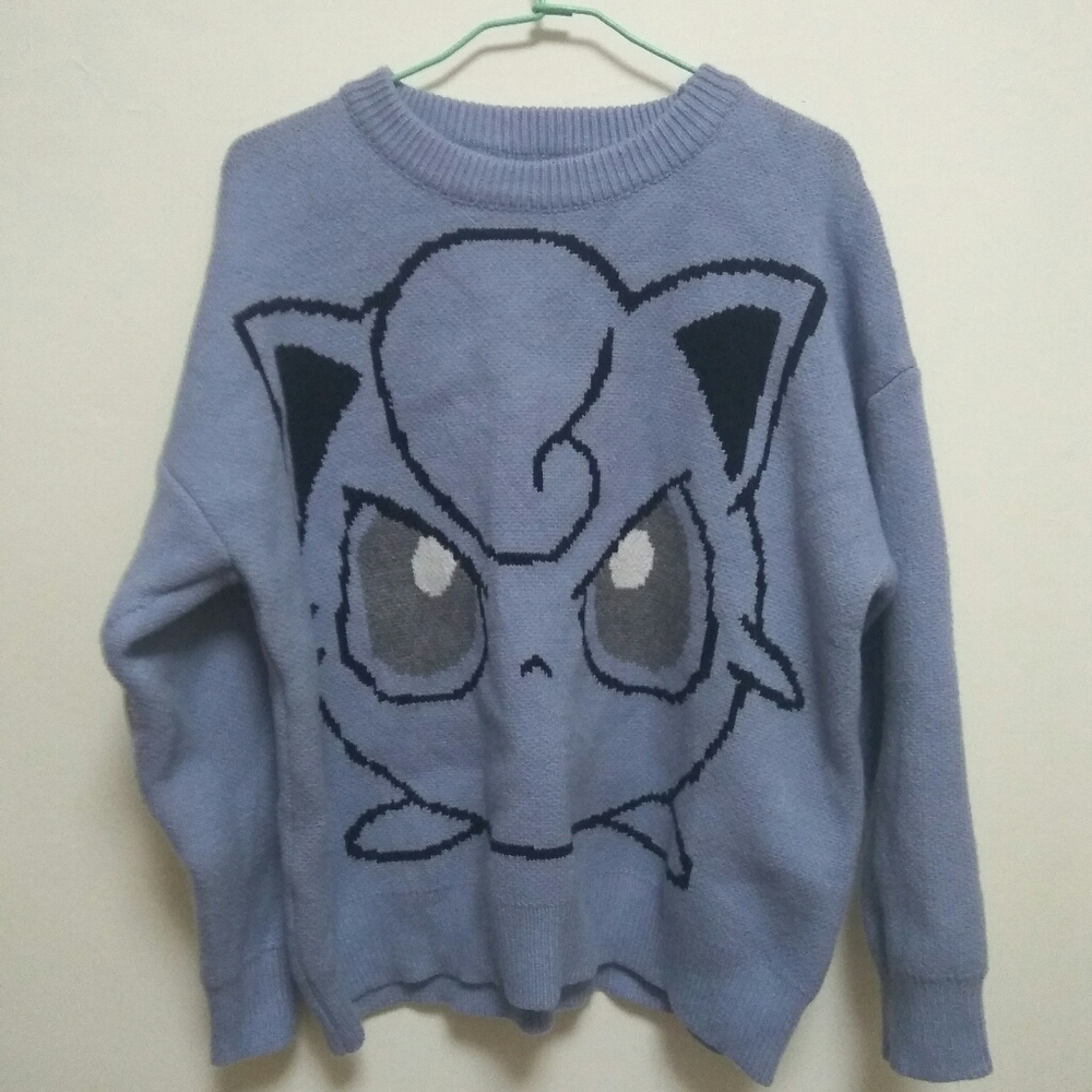 Jigglypuff  double knit sweater  NWOT